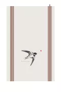 TORCHON DE CUISINE SÉRIGRAPHIÉ - Hirondelle