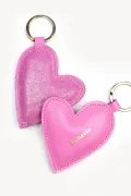 Porte clé Coeur - Framboise - Bichette