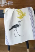 TORCHON DE CUISINE - Sérigraphie - Mimosa