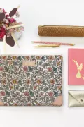 Trousse Lily - Ecaille caramel