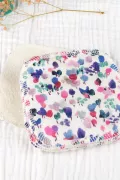 Lingettes lavables coton bio - 7 carrés Lola