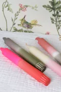 Bougies colorées - Set de 4 pièces - Pink Bubblegum