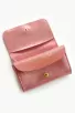 porte monnaie rose multi compartiments