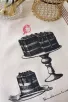 TORCHON DE CUISINE SÉRIGRAPHIÉ - patisserie