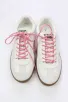 Lacets de chaussures lurex - Rose bonbon