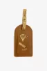 Etiquette bagage Voyage Voyage - Caramel