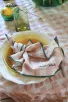 Serviette de Table rose macaron - mon coeur