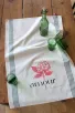 TORCHON DE CUISINE SÉRIGRAPHIÉ - Hortensia