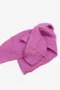 lange double gaze de coton violet broderie doré Barnabé aime le café