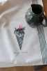 TORCHON DE CUISINE SÉRIGRAPHIÉ - Glace