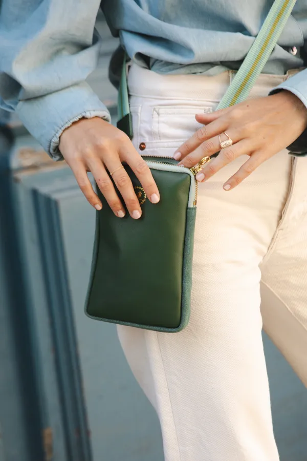 Sac téléphone Charlie - Agave