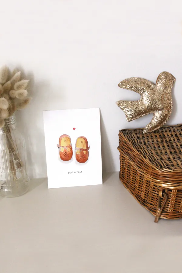 Carte postale - Souliers