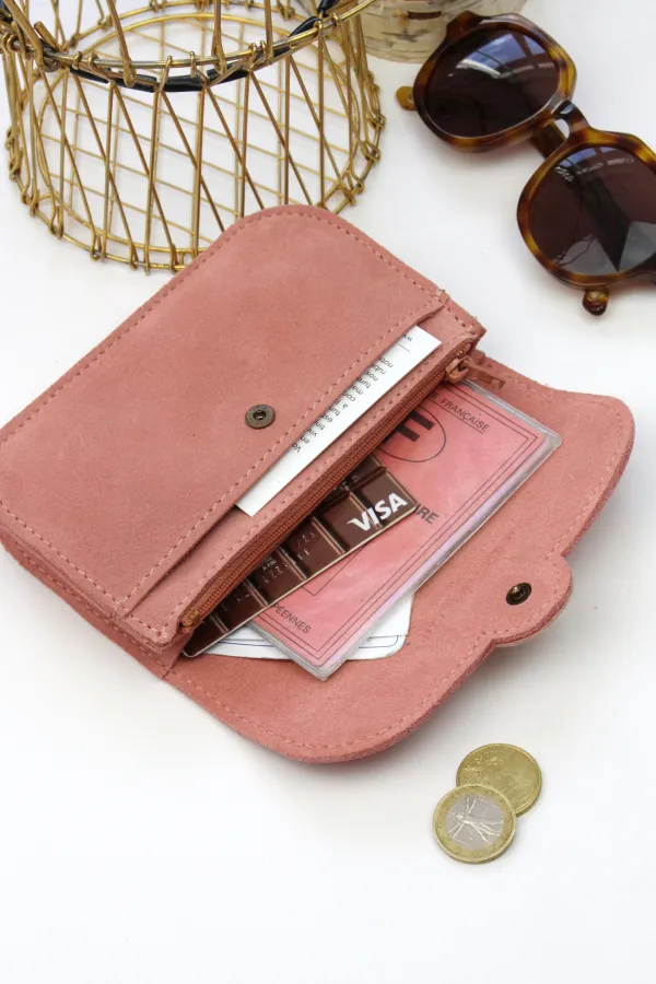 Portefeuille femme - PIPA - Baby pink