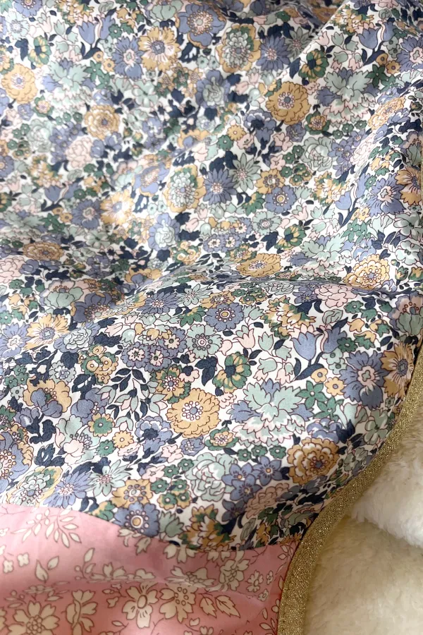 Couverture polaire & Liberty - Jenny