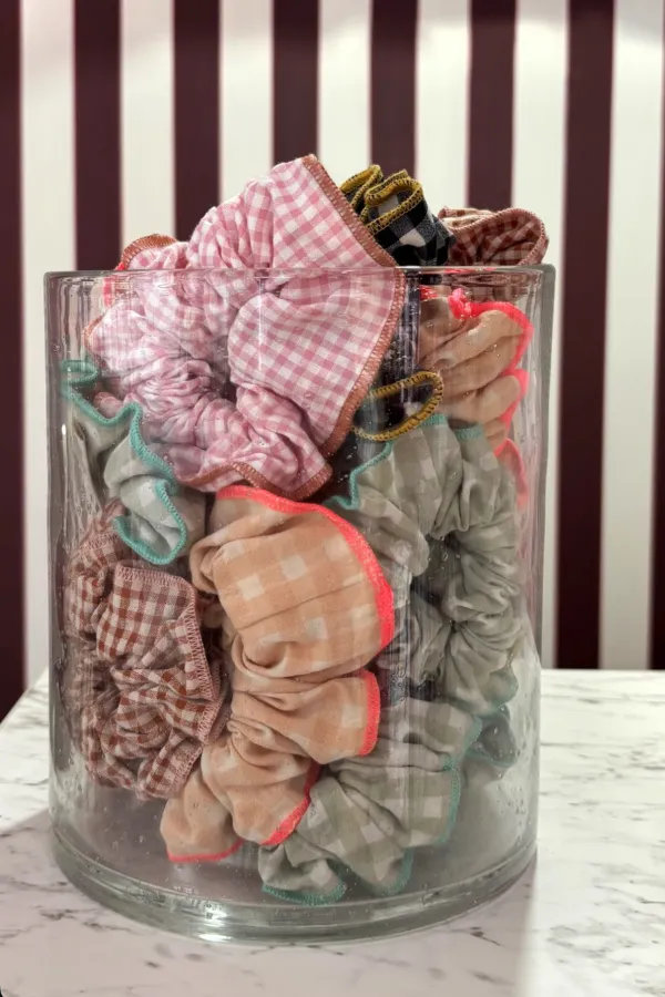 Chouchou surjet - Hortensia