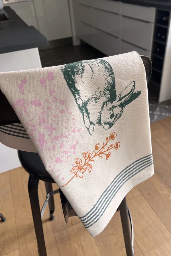 SET DE 3 TORCHONS DE CUISINE - Barnabé X Veronika Loubry