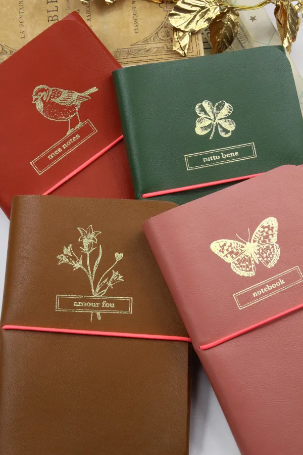 Carnet cuir - Le pocket - Pampa