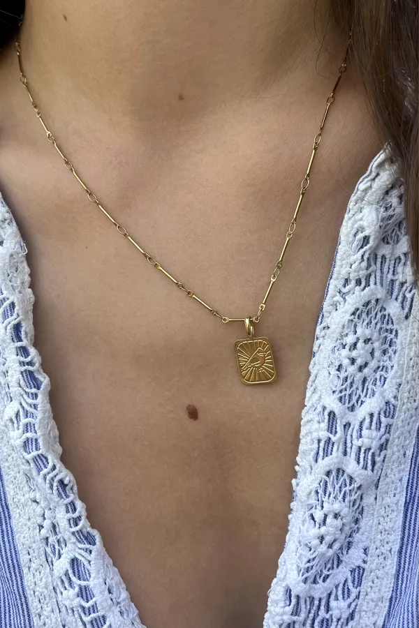 Collab Adorabili - Médaille Mystic - oiseau