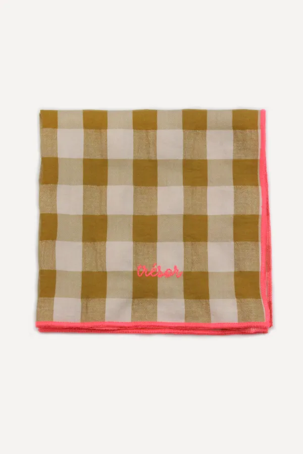 Serviette de Table moutarde - Trésor