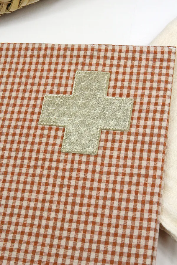 Protège carnet de santé - Argile