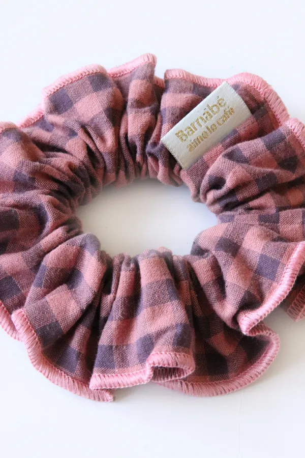 Chouchou surjet - Bois de rose
