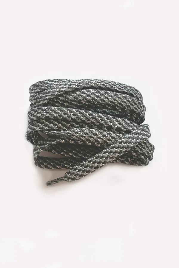 Lacets de chaussures lurex - Eléphant