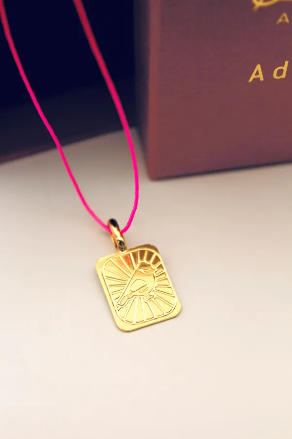 Collab Adorabili - Médaille Mystic - oiseau