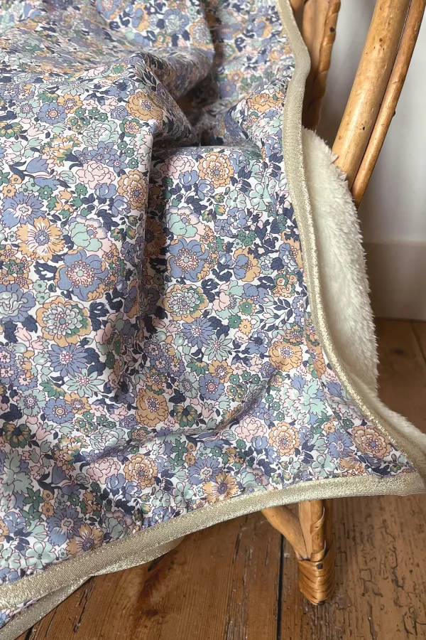 Couverture polaire & Liberty - Jenny