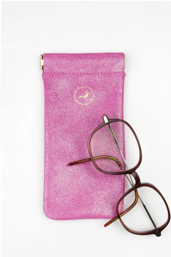 Etui lunettes - Framboise