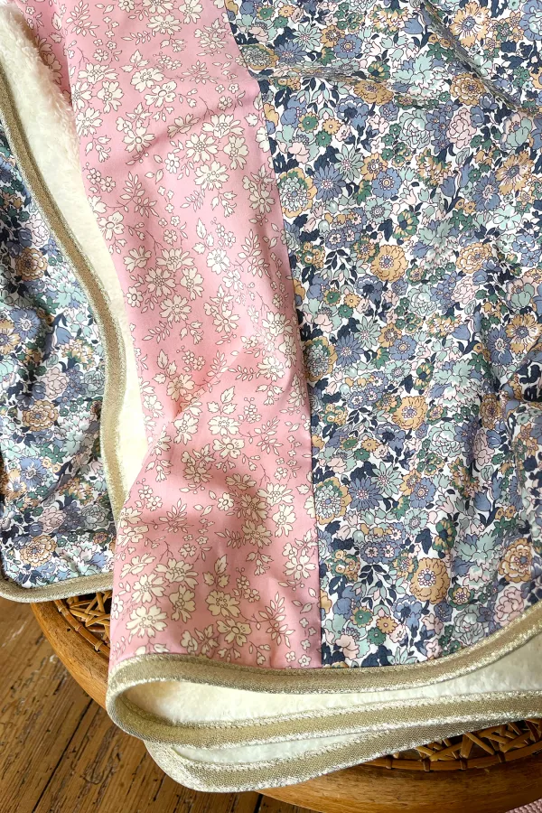 Couverture polaire & Liberty - Jenny