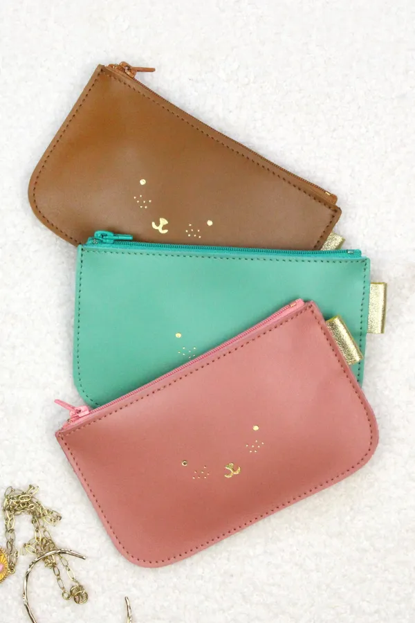 Porte monnaie Demoiselle - Menthe