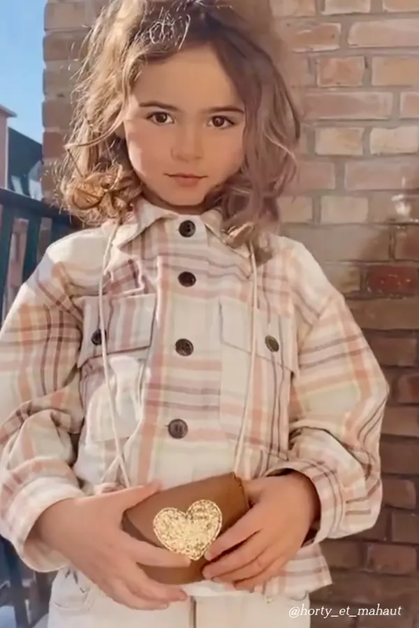 Sac cuir Sweet Love - cuir Caramel