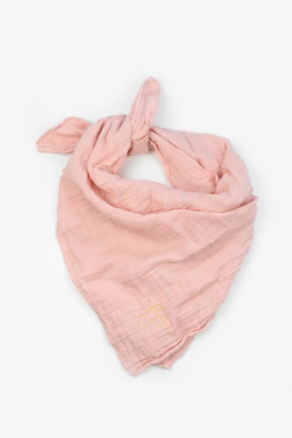 lange rose broderie dorée cerise Barnabé aime le café