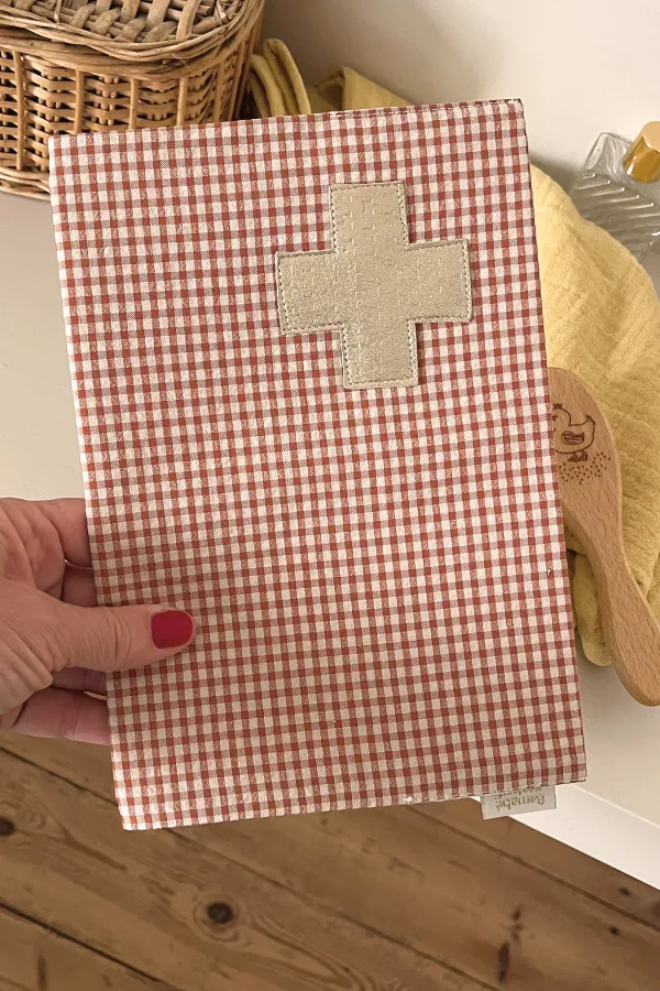 Protège carnet de santé - Argile