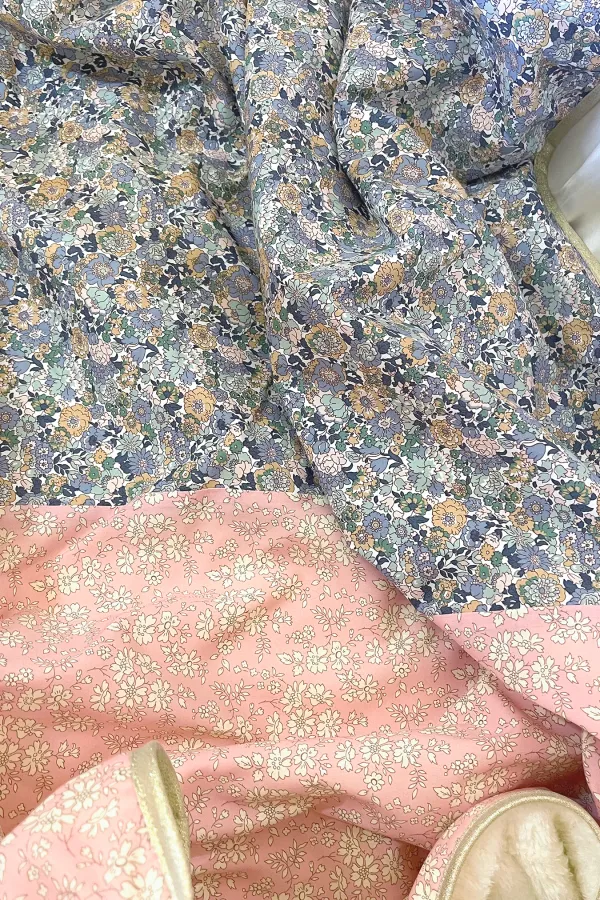 Couverture polaire & Liberty - Jenny