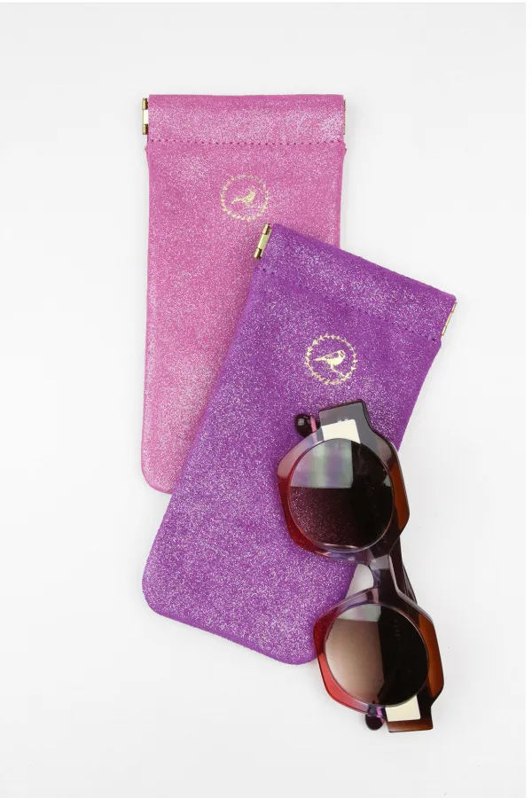 Etui lunettes - Violette