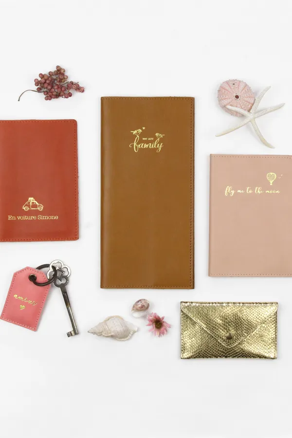 Etui Passeport cuir - Sugar