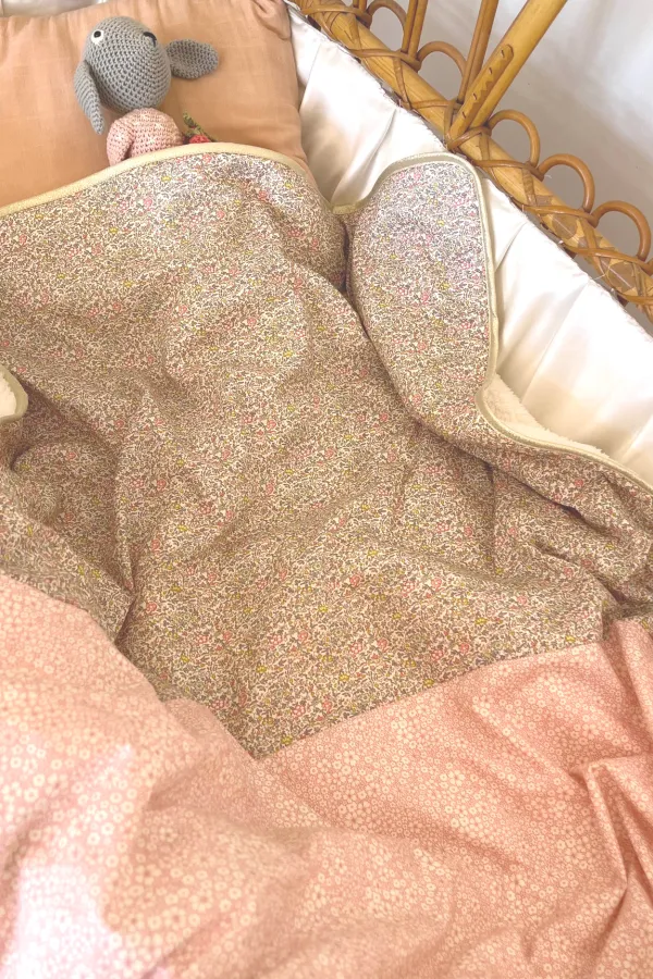 Couverture polaire & Liberty - Juliette