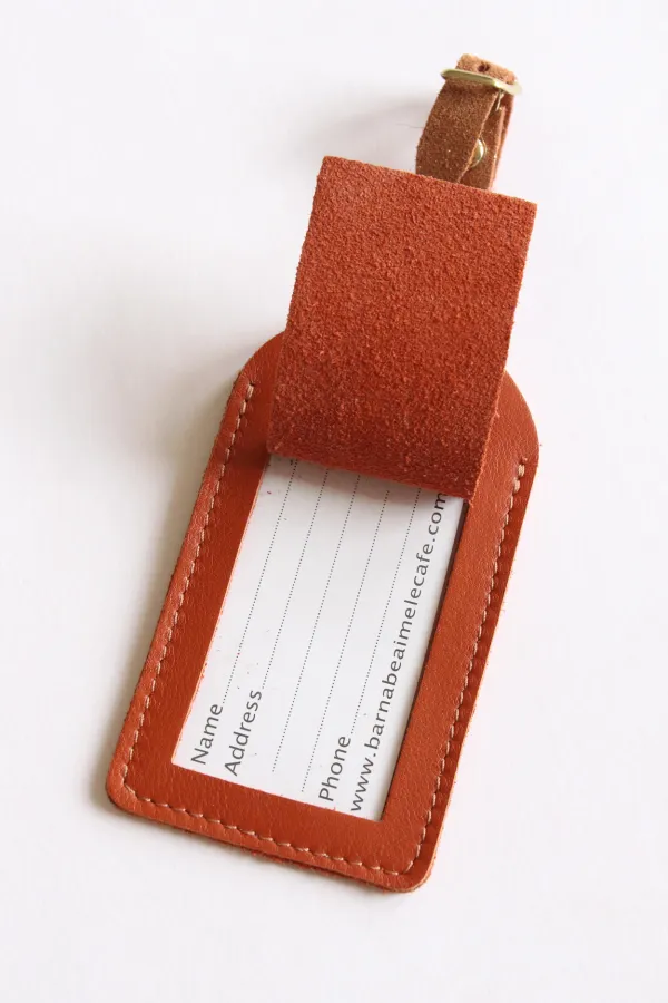 Etiquette bagage Voyage Voyage - Tomette