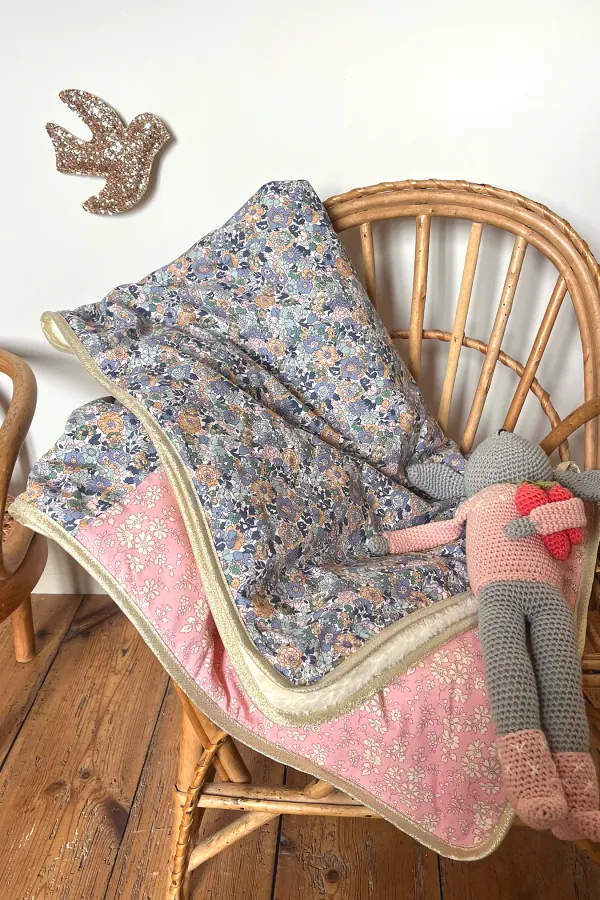 Couverture polaire & Liberty - Jenny