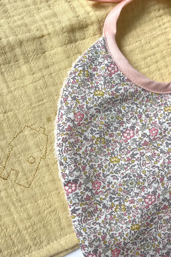 Bavoir Liberty - Juliette