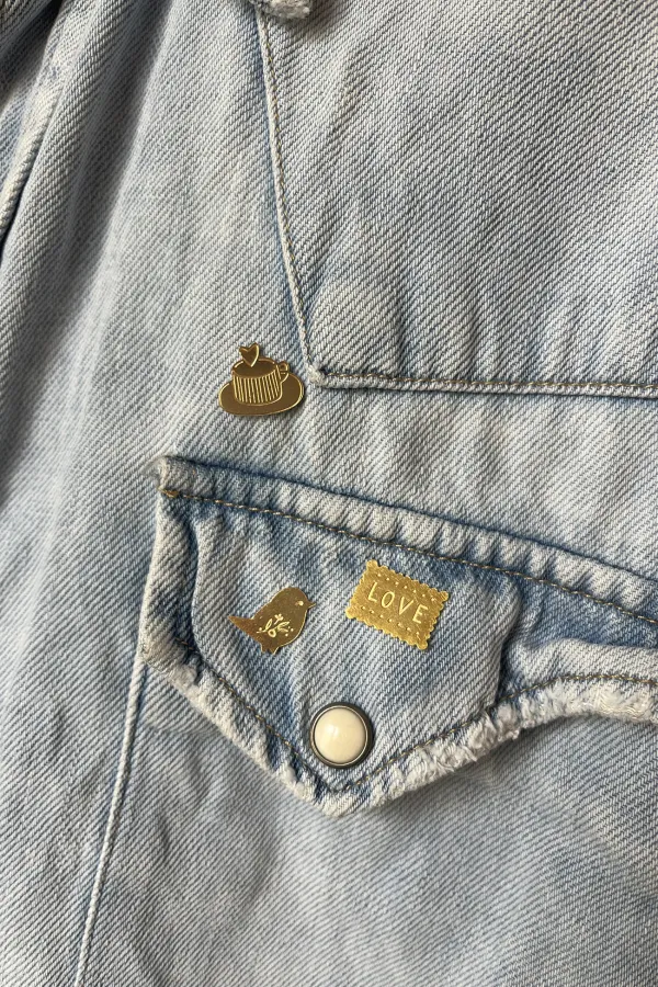 Mini broche - Petit piou