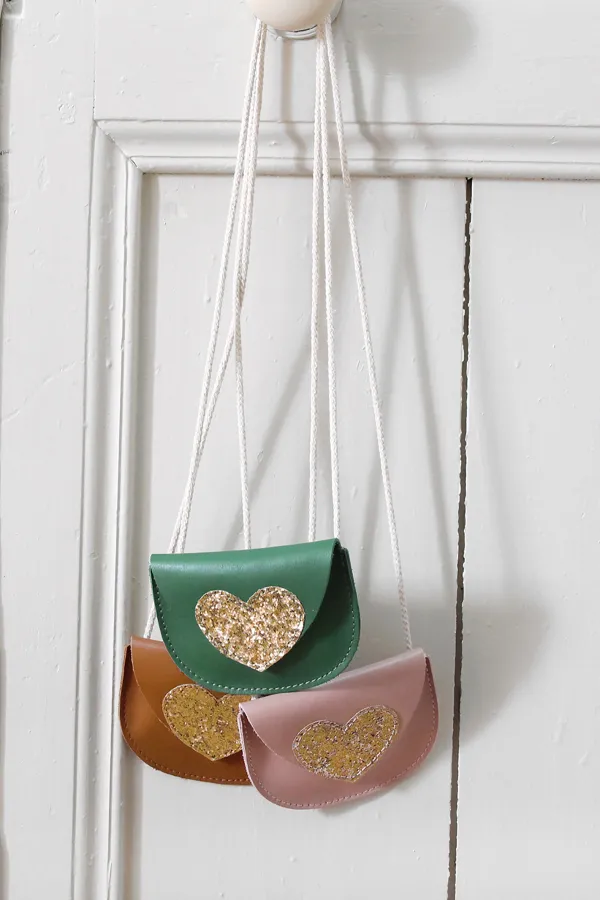 Sac cuir Sweet Love - cuir Caramel