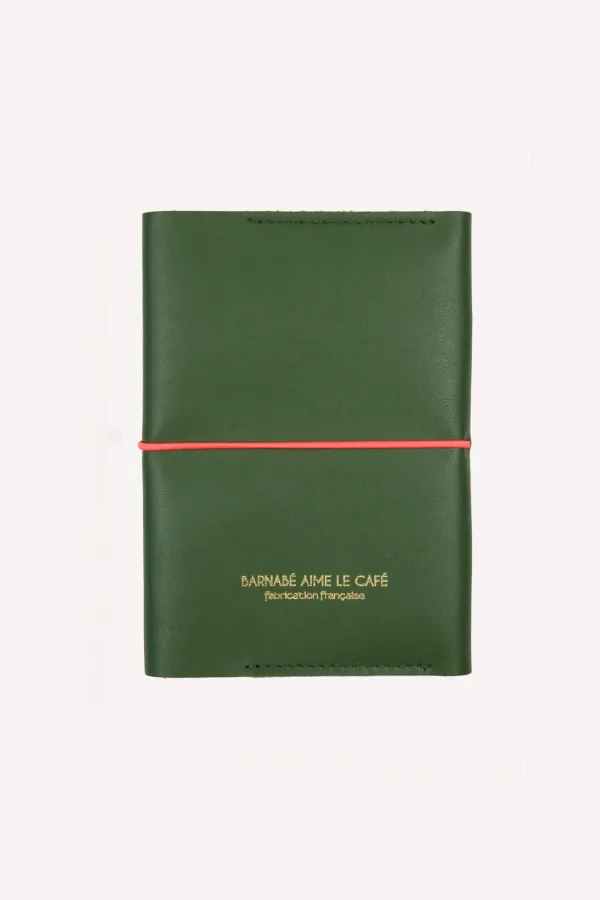 Carnet cuir - Le pocket - Agave