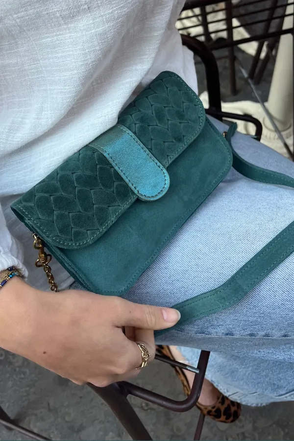 Portefeuille & sac - Harold - Tressé Pine