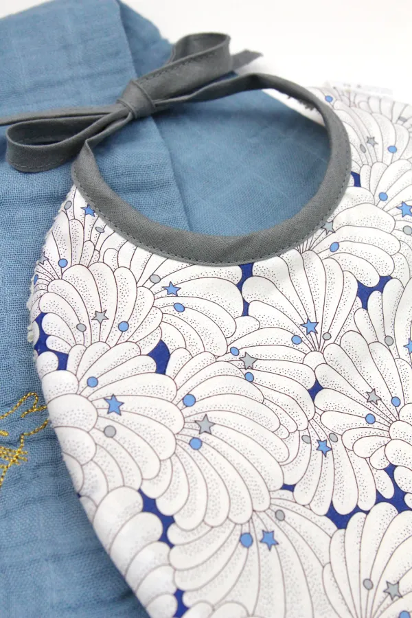 Bavoir Liberty - Côme