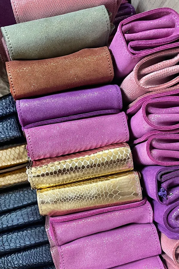 Porte monnaie Kate - Python doré