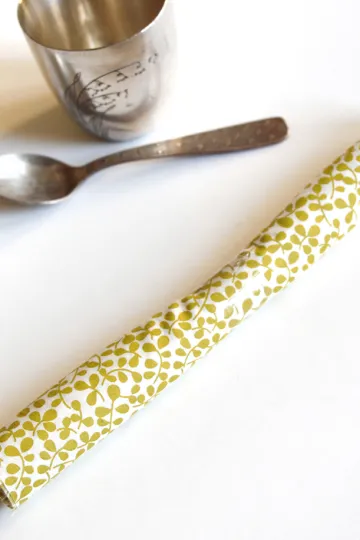 Coupons de tissu Liberty - Garden Trail moutarde - lot de 2 coupons de 28*62 cm