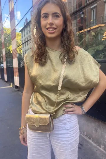 Portefeuille & sac - Harold - Poudre d'or