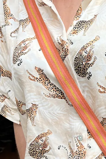 Sangle tressée x 3 m - Caramel